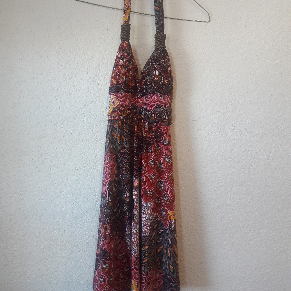 Beautiful Summer Halter Dress Small